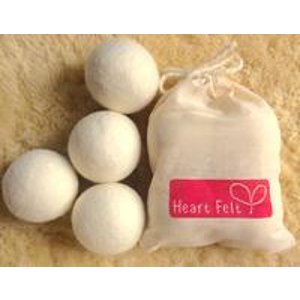 Wool Dryer Balls With Free Gift Bag 