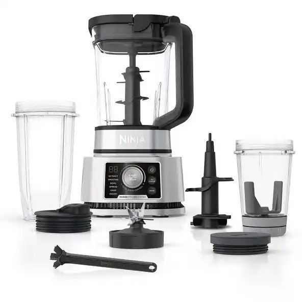 Ninja Foodi Power Blender & Processor System with Smoothie Bowl Maker and Nutrient Extractor + 4in1 Blender 1400WP