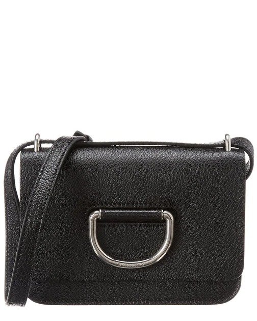 D-Ring Mini Leather Shoulder Bag