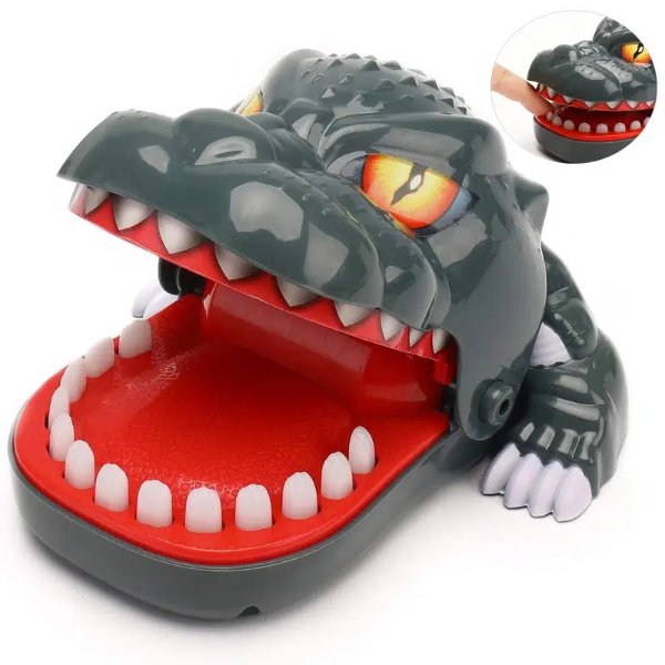 Dinosaur Dentist Games For Kids, Dinosaur Biting Finger Game Funny Toys, For Children Kids - Toys & Games - Temu