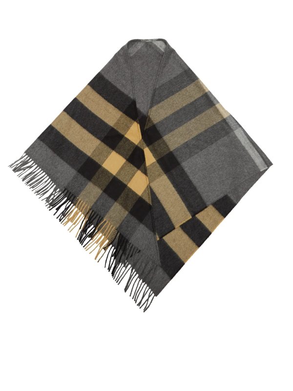 Checked cashmere bandana scarf | Burberry | MATCHESFASHION.COM US