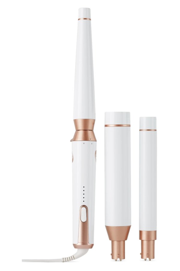 White T3 Whirl Trio Curling Iron