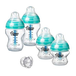 Tommee Tippee Advanced Anti Colic Newborn Essentials Baby Bottle Feeding Set