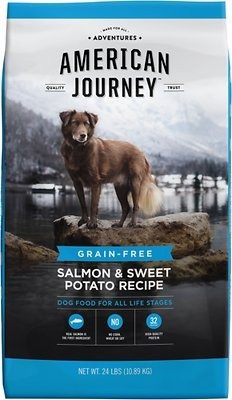 Salmon & Sweet Potato Recipe Grain-Free Dry Dog Food, 24-lb bag - Chewy.com