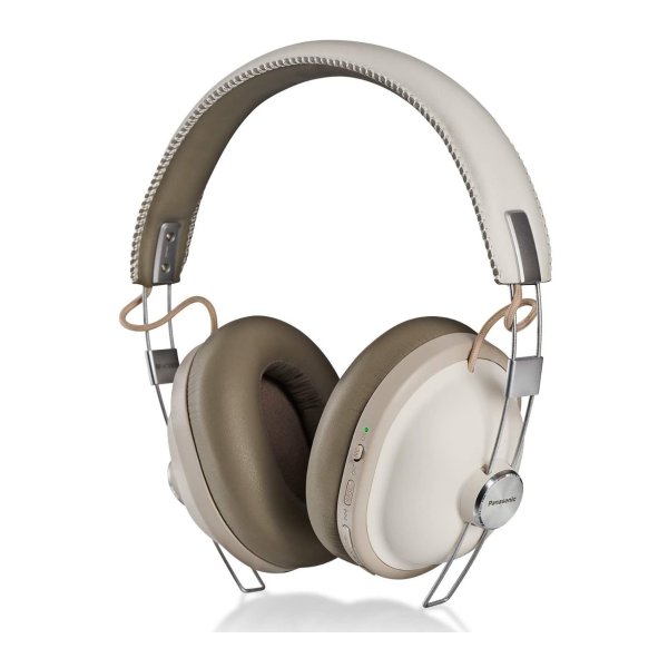 RP-HTX90N Retro Noise Canceling Bluetooth Wireless Headphone (Vanilla White)