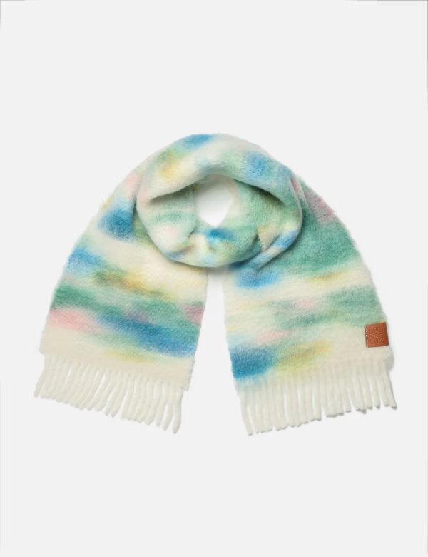 Wool and Mohair Scarf