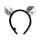 Official Merchandise by Line Friends - VAN Character Plush Hair Band, Grey