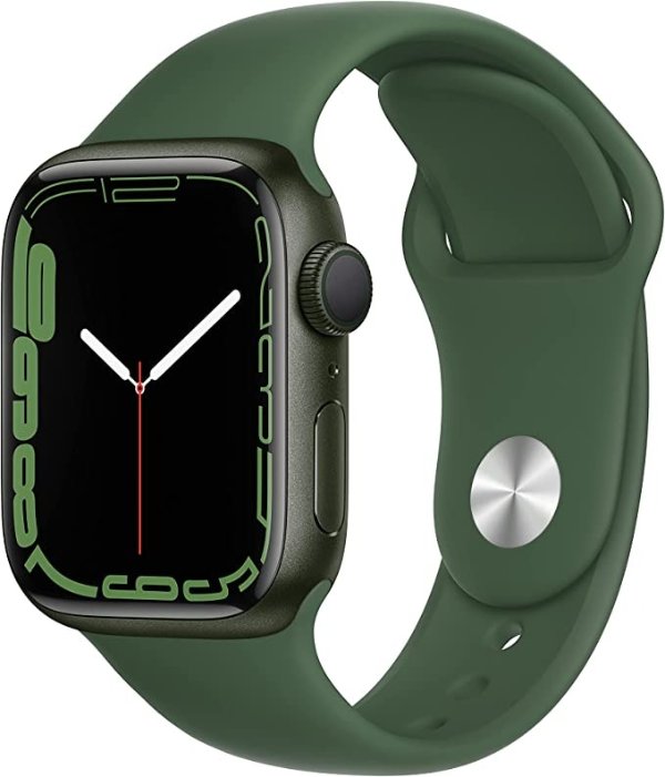 Watch Series 7 (GPS) 41mm 绿色表壳+运动表带