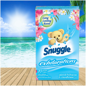 Snuggle Exhilarations Fabric Conditioner Dryer Sheet