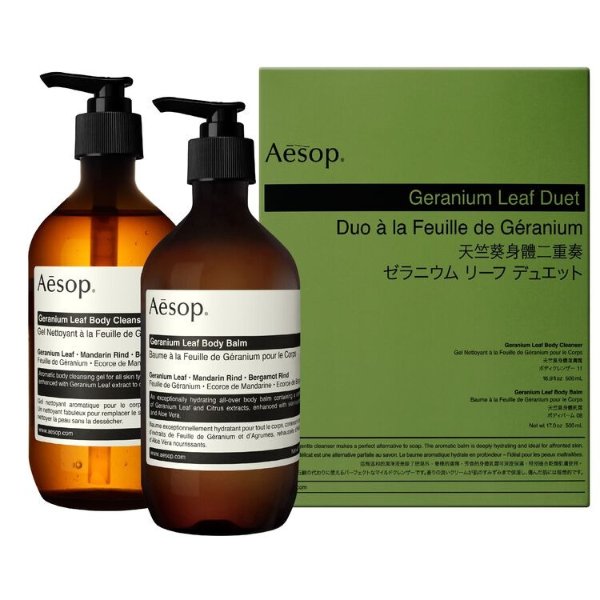 Geranium Leaf Duet by Aesop
