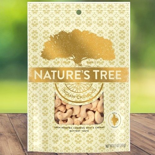 Nature's Tree Indian Cashews (8.5 oz Bag)