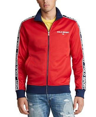 Men's Tricot Zip-Front Fleece Sweatshirt