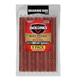 Beef Sticks, Original – Protein Snack, Meat Stick, Made with 100% Beef, No Added MSG** – 7.2 Oz.