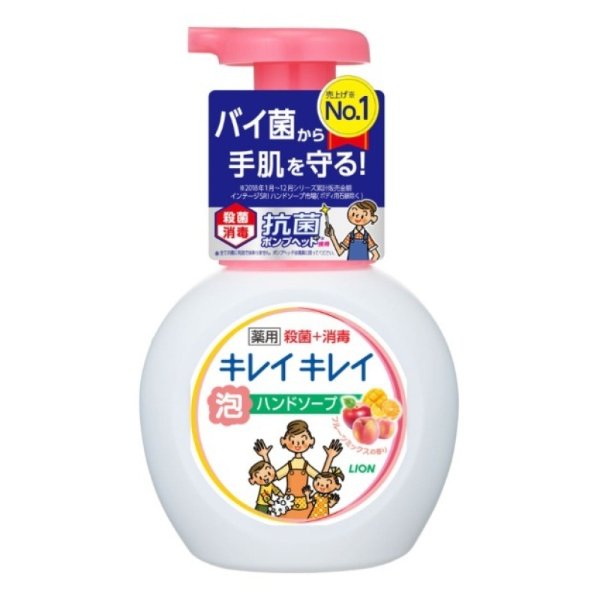 Antibacterial Household Sanitizer Foam Hand Soap Safe for Children #Fruit Flavor