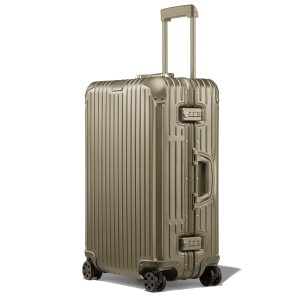 RimowaOriginal Check-In M Aluminum Suitcase | Titanium | RIMOWA
