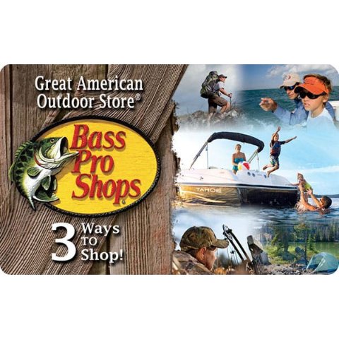 Bass Pro Shops 价值$100礼卡