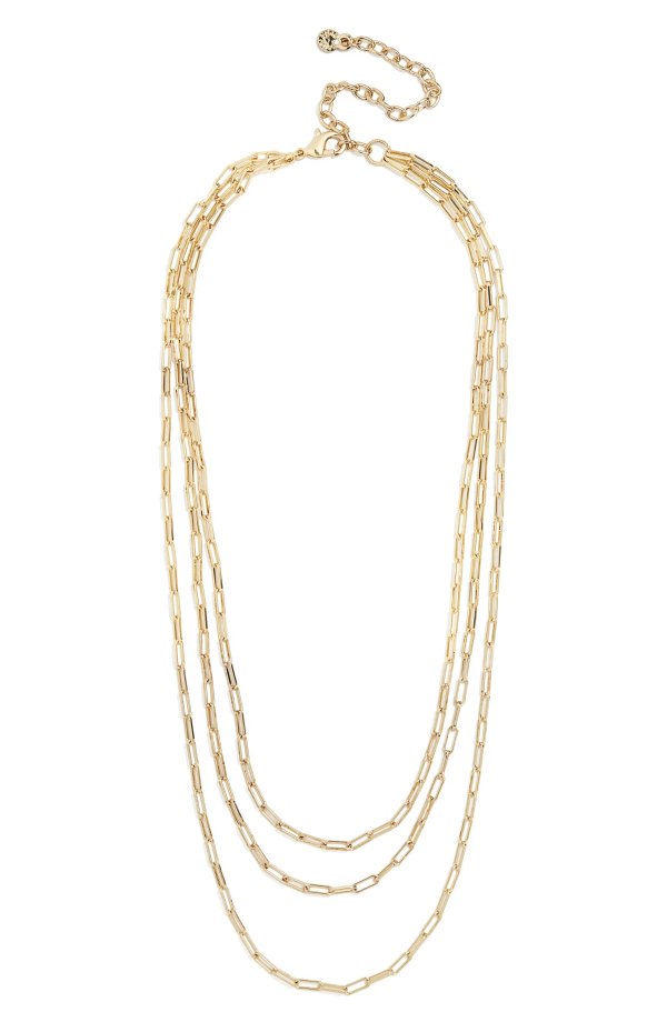 Hera Layered Chain Link Necklace