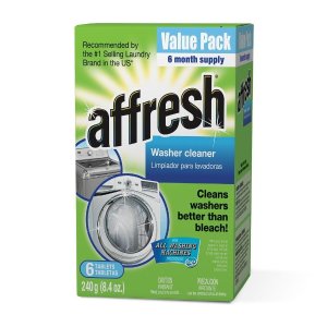 Affresh 洗衣机清洗剂，6片装