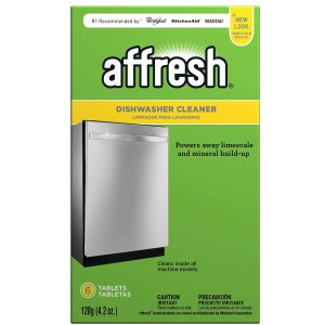 Affresh W10549851 Dishwasher Cleaner, 6 Tablets