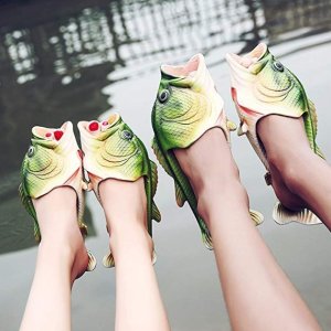 BING RUI Fish Slippers @ Amazon.com