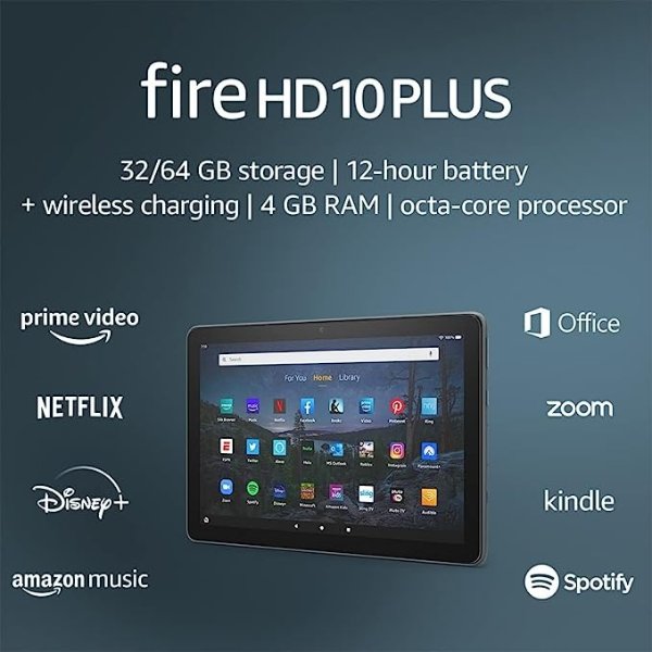 Fire 10 Plus Tablet