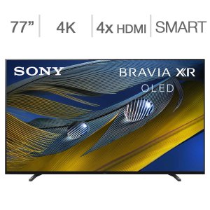 Sony 77" A80CJ 4K OLED Smart TV (2021 Model)