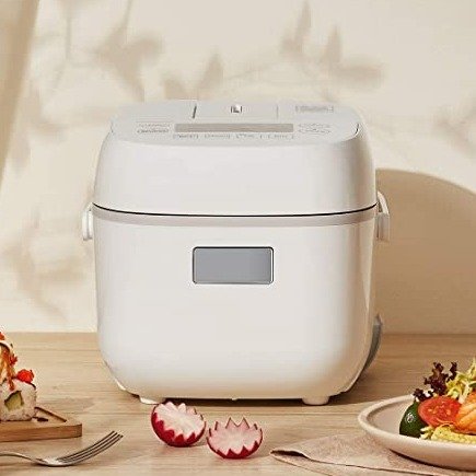 Toshiba Digital Programmable Rice Cooker, Steamer & Warmer, 3 Cups  Uncooked Rice with Fuzzy Logic and One-Touch Cooking, 24 Hour Delay Timer  and Auto Keep Warm Feature, White 89.99