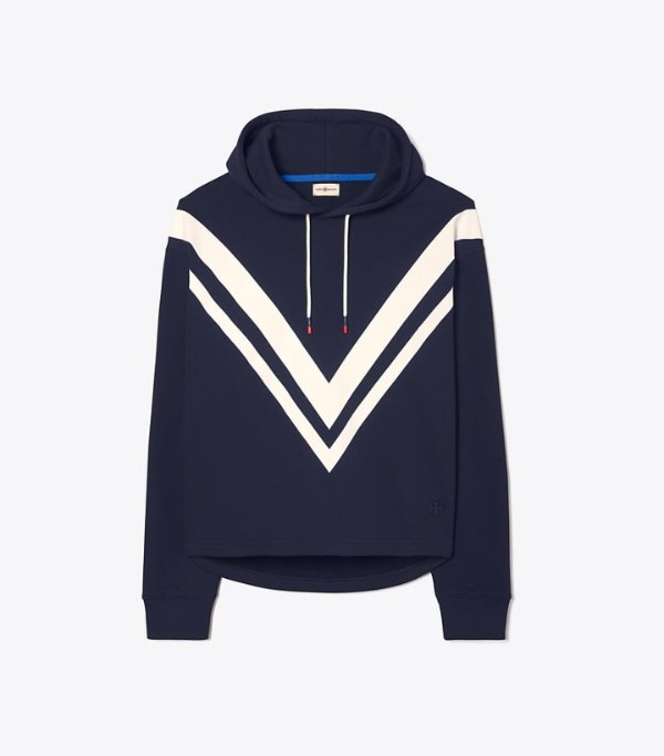 French Terry Chevron HoodieSession is about to end