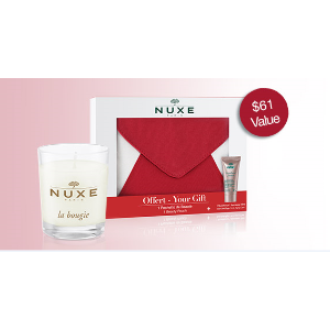 with any $30 order @ NUXE, Dealmoon Singles Day Exclusive