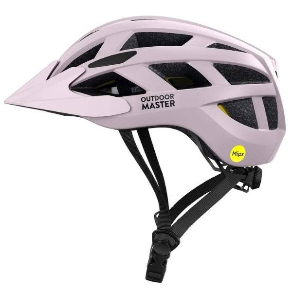 MIPS安全系统 成人休闲骑行头盔-粉色 L码 
