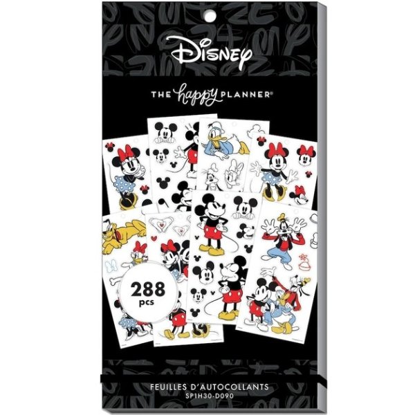 © Value Pack Stickers - Large Mickey Mouse and Minnie Mouse