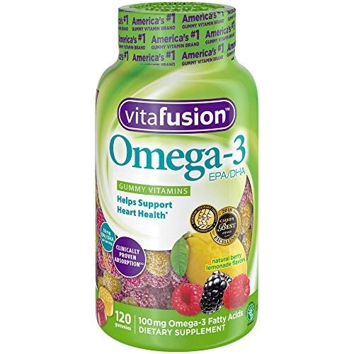  Omega-3 软糖, 120 Count