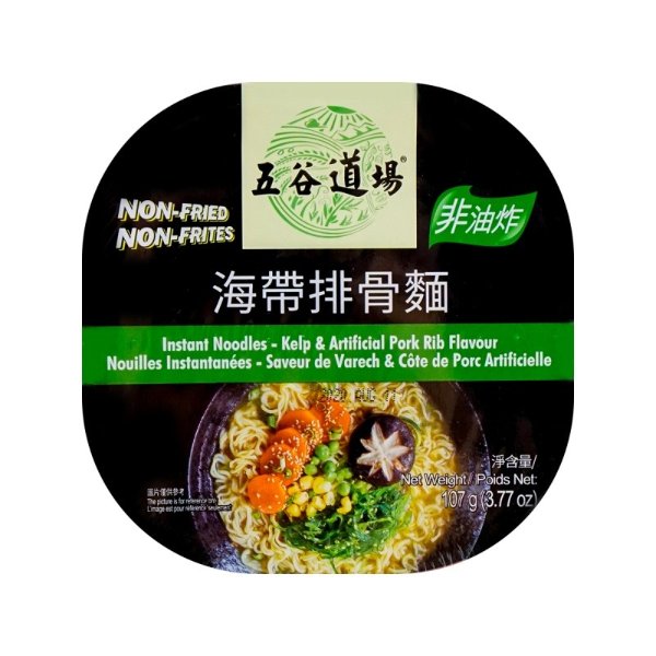 Instant Noodles-Kelp & Artificial Pork Ribs Flavour (Box) 107g