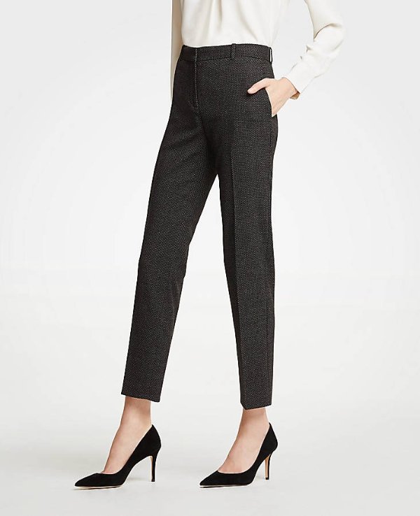 The Ankle Pant In Dobby | Ann Taylor