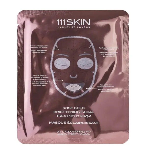 Rose Gold Brightening Facial Treatment Mask Single 30ml