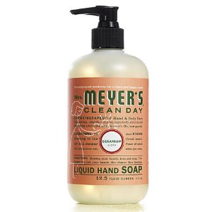 Mrs. Meyer's Clean Day Liquid Hand Soap, 12.5 Fluid Ounce (Pack of 3)