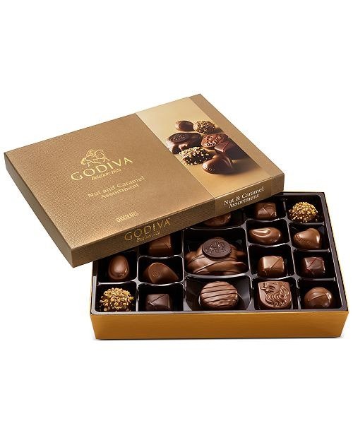 Chocolatier 19-Pc. Nuts & Caramel Gift Box