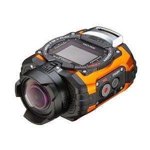 Ricoh WG-M1 Orange Waterproof Action Video Camera with 1.5-Inch LCD (Orange)