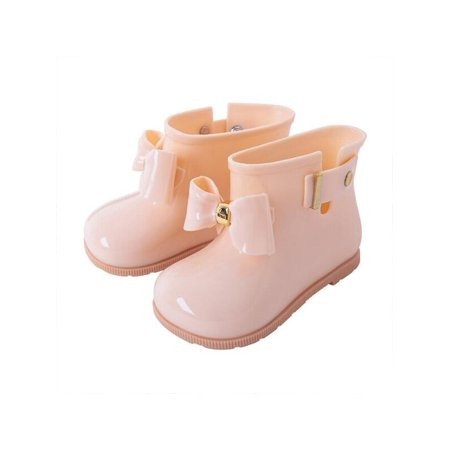 KidUtowu Toddler Baby Kids Shoes For Girls Jelly Shoes Bowknot Waterproof Shoes Rain Boots