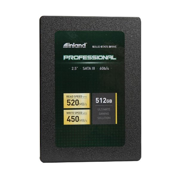512GB Professional 2.5" SATA 固态硬盘