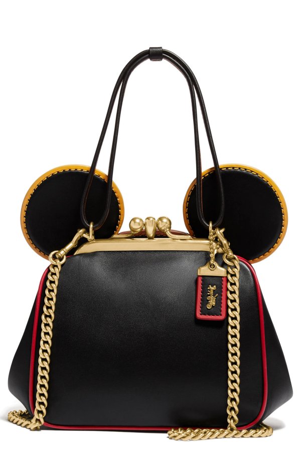 x Keith Haring Mickey Leather Crossbody Bag