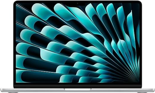 2024 MacBook Air 13-inch Laptop with M3 chip: 13.6-inch Liquid Retina Display, 8GB Unified Memory, 256GB SSD Storage, Backlit Keyboard, 1080p FaceTime HD Camera, Touch ID; Silver