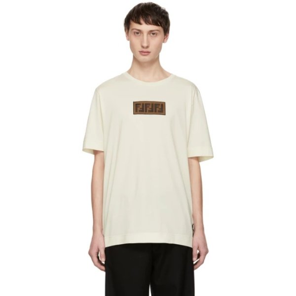 Off-White 'Forever Fendi' Patch T-Shirt