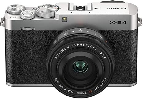 X-E4 Mirrorless Digital Camera w/ XF27mmF2.8 Lens
