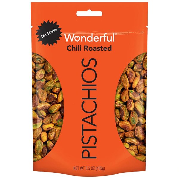 No Shell Pistachios Chili Roasted