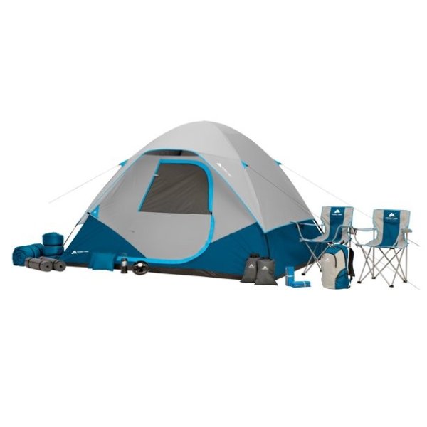 28-Piece Premium Camping Tent Combo
