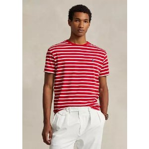Polo Ralph LaurenClassic Fit Striped Jersey T-Shirt