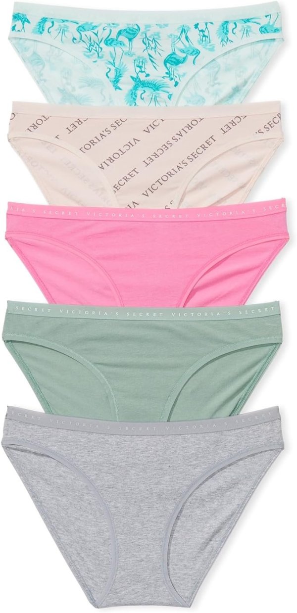 Victoria's Secret Bikini Panty Pack, Underwear for Women (XS-XXL)