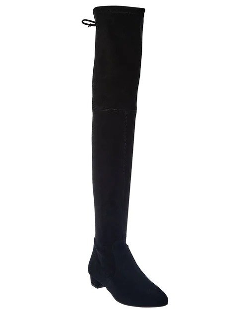 genna 25 suede over-the-knee boot