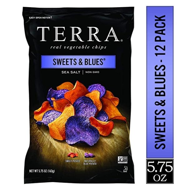 Sweets & Blues, Sea Salt,5.75 oz, 12 Count